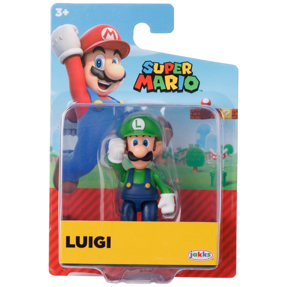 Nintendo Super Mario 6 cm stehende Luigi-Figur