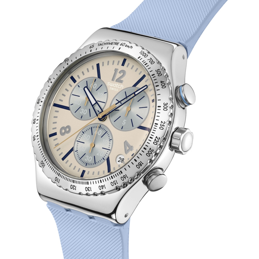 Swatch Irony Chrono Blueshift Glow