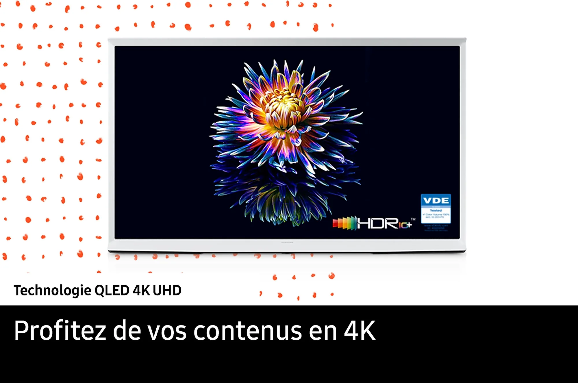 Samsung The Serif 2024 TQ55LS01D Vert Lifestyle TV