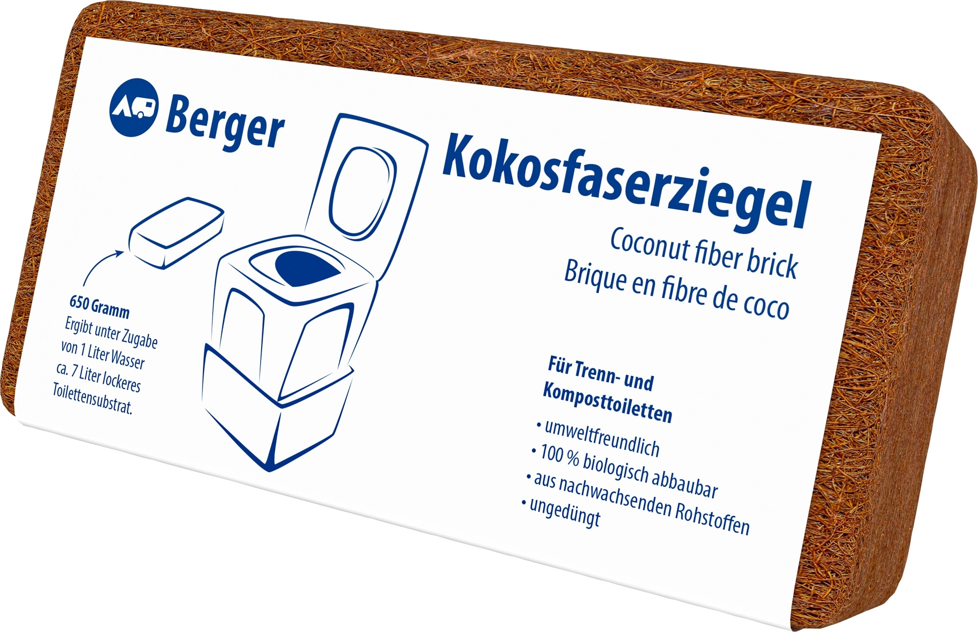 Berger Kokosfaserziegel