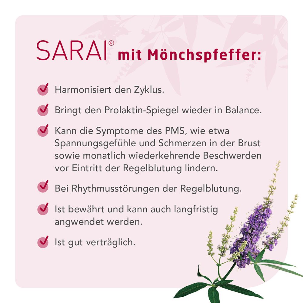Sarai® 4 mg/Hartkapsel
