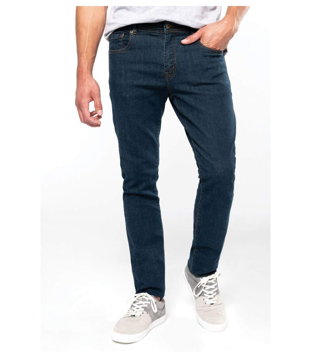 Lot 2 pantalons - jean pour homme - K742 - bleu
