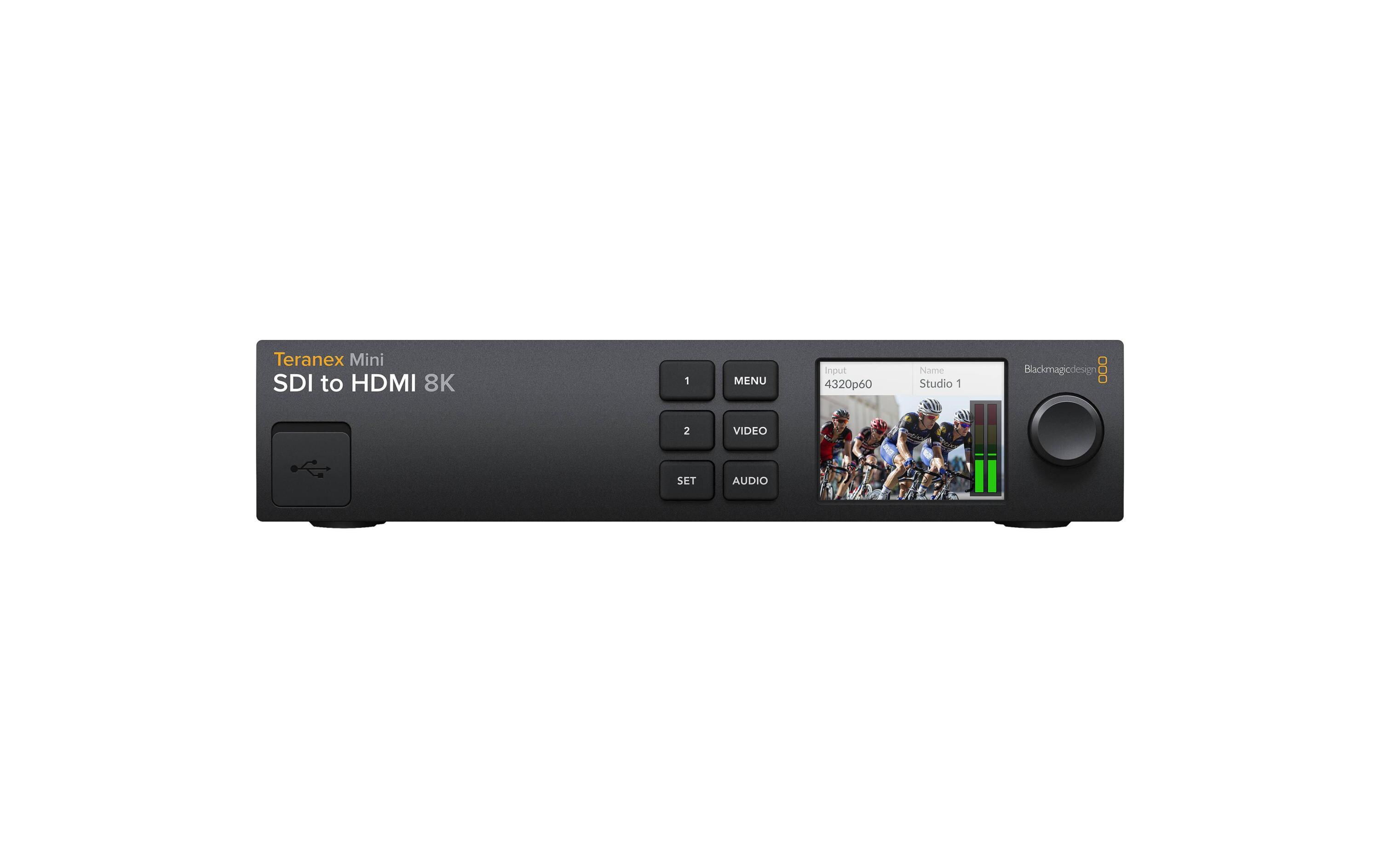 Konverter Teranex Mini SDI zu HDMI 8K<br>8K-Monitoring-Lösung