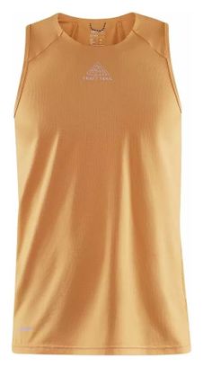 Débardeur Craft Pro Trail Jaune Orange