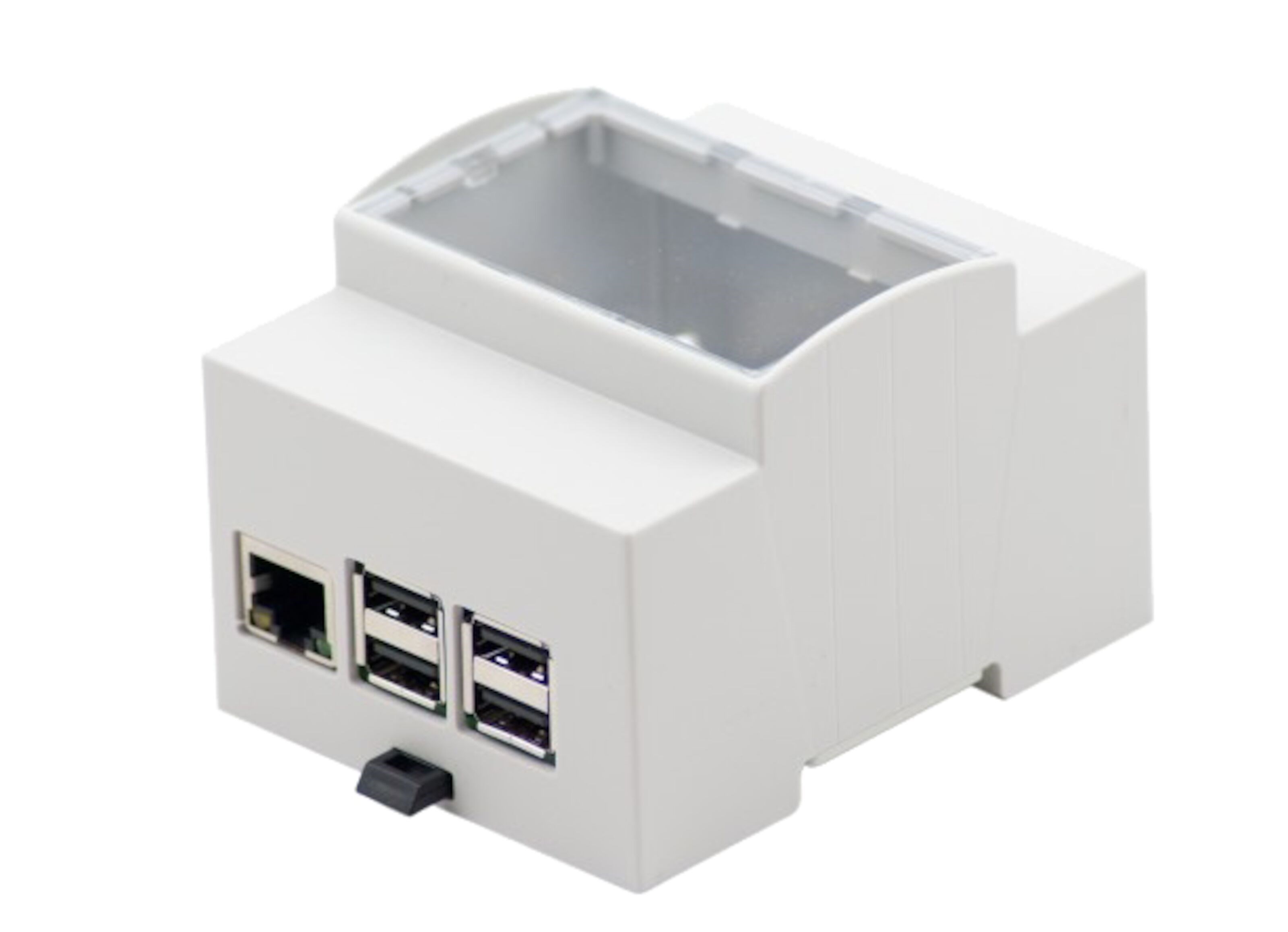 Raspberry Pi Chassi för DIN-skinne