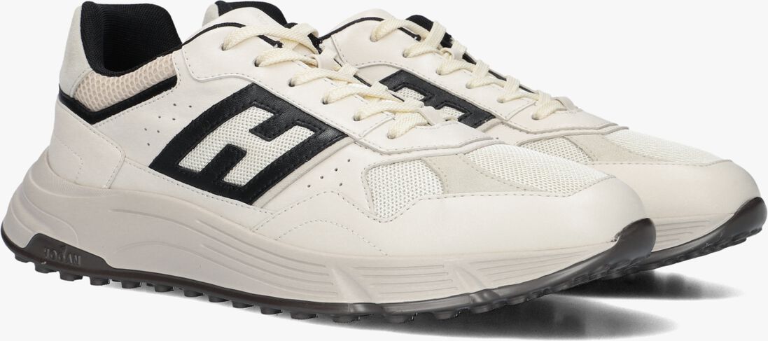 witte hogan sneakers mesh combi runner