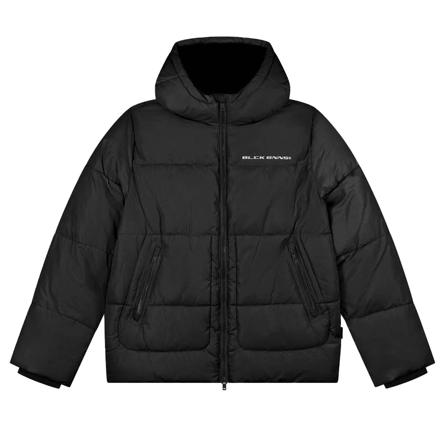 Black Bananas  Block Puffer Jacket
