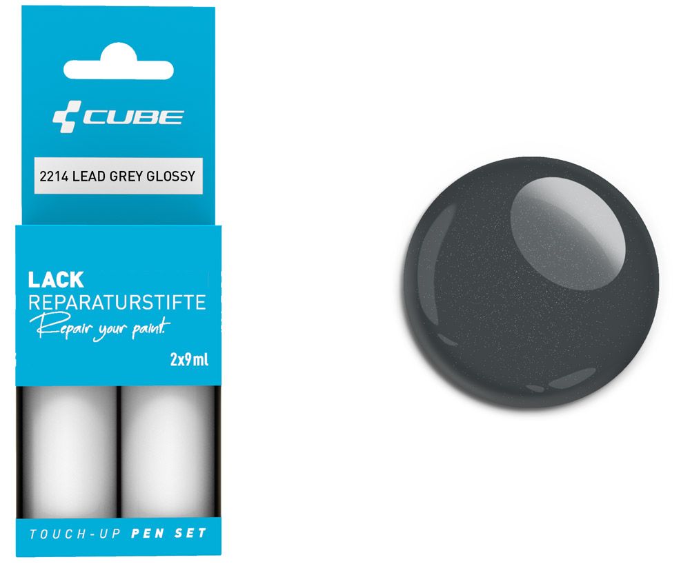 Cube Lackreparaturstift Set LEAD GREY glossy kaufen | Bike-Discount