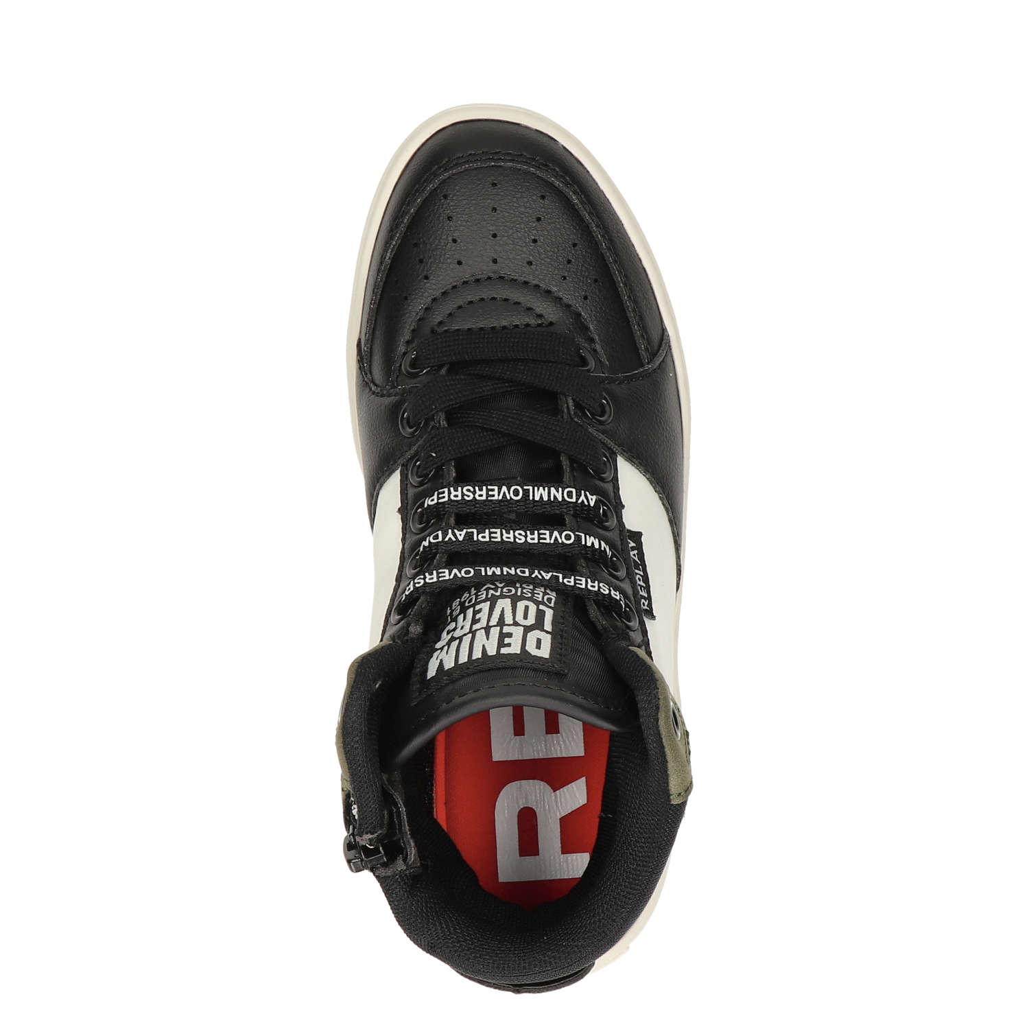 Cobra 6 Boy jongens sneaker Replay Zwart
