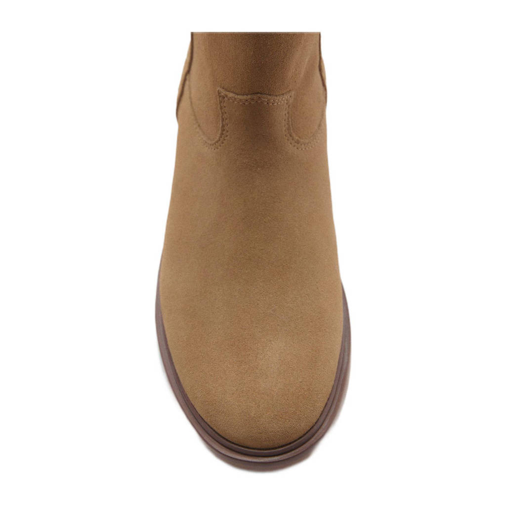 Mango Kids suède laarzen beige