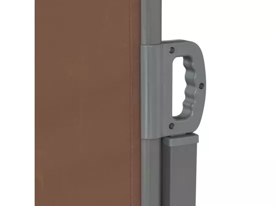 Auvent paravent store brise-vue marron 600 x 0 x 160 cm 02_0007098