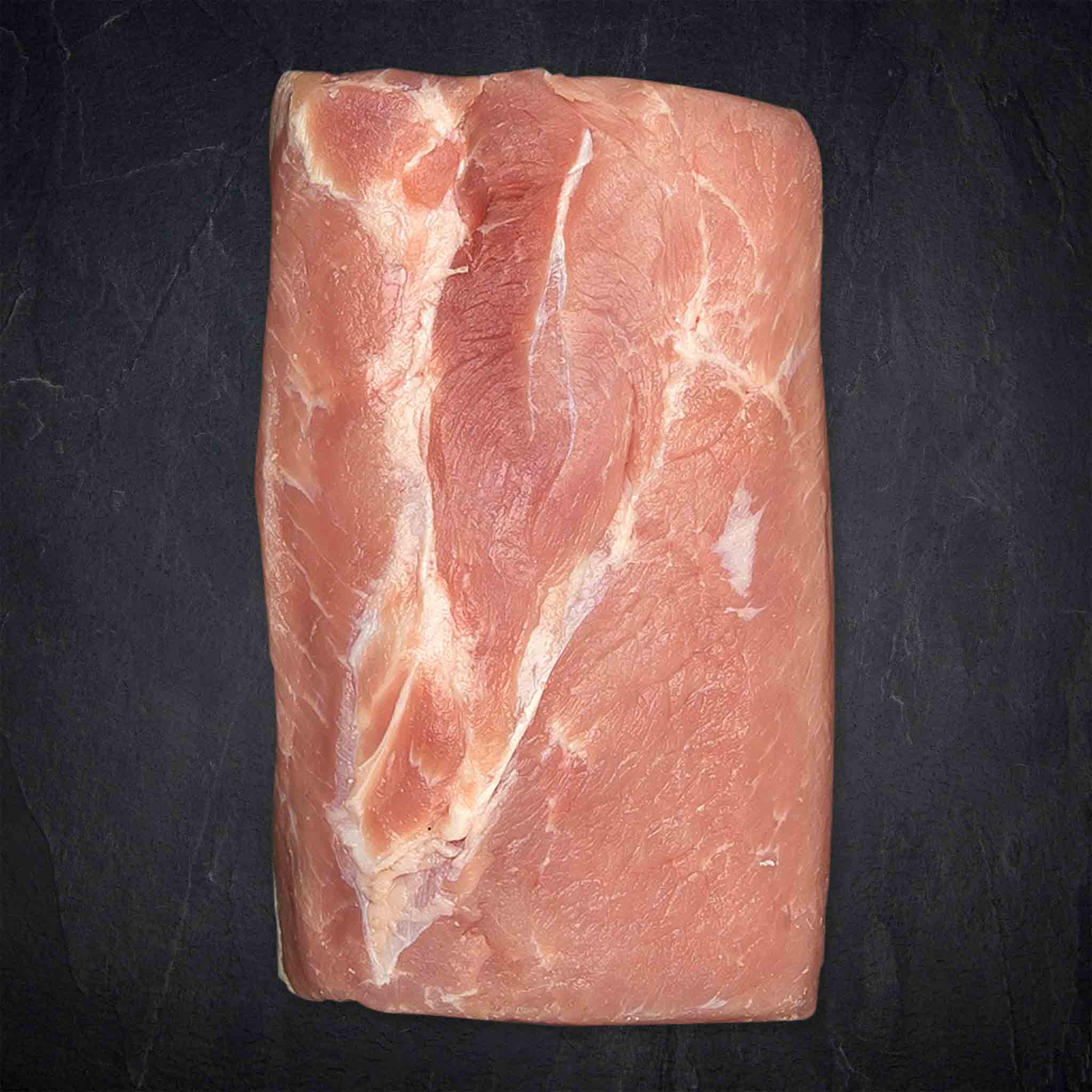 Duroc Schweinelachs ohne Knochen