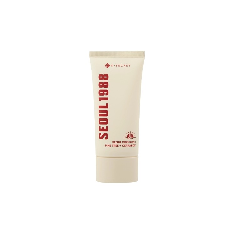K- SECRET SEOUL 1988 Sun : Pine Tree + Ceramide 50+ PA++++ Feuchtigkeitsspendende Gesichtscreme mit Filter 50 ml