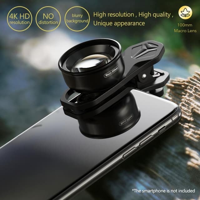 APEXEL HD100mm Makroobjektiv til smartphone APL-HB100MM