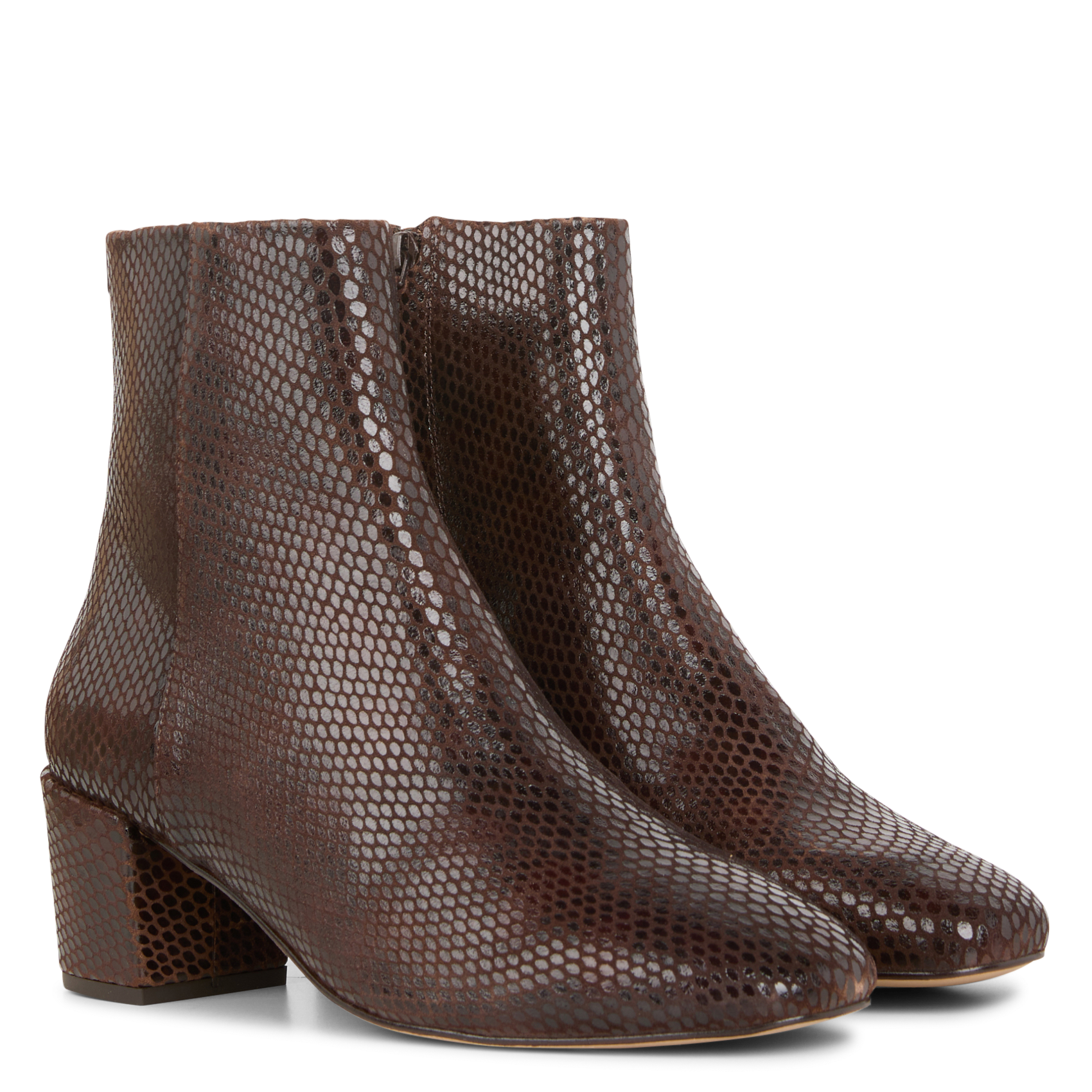 DEKA - Bottines en cuir | Marron