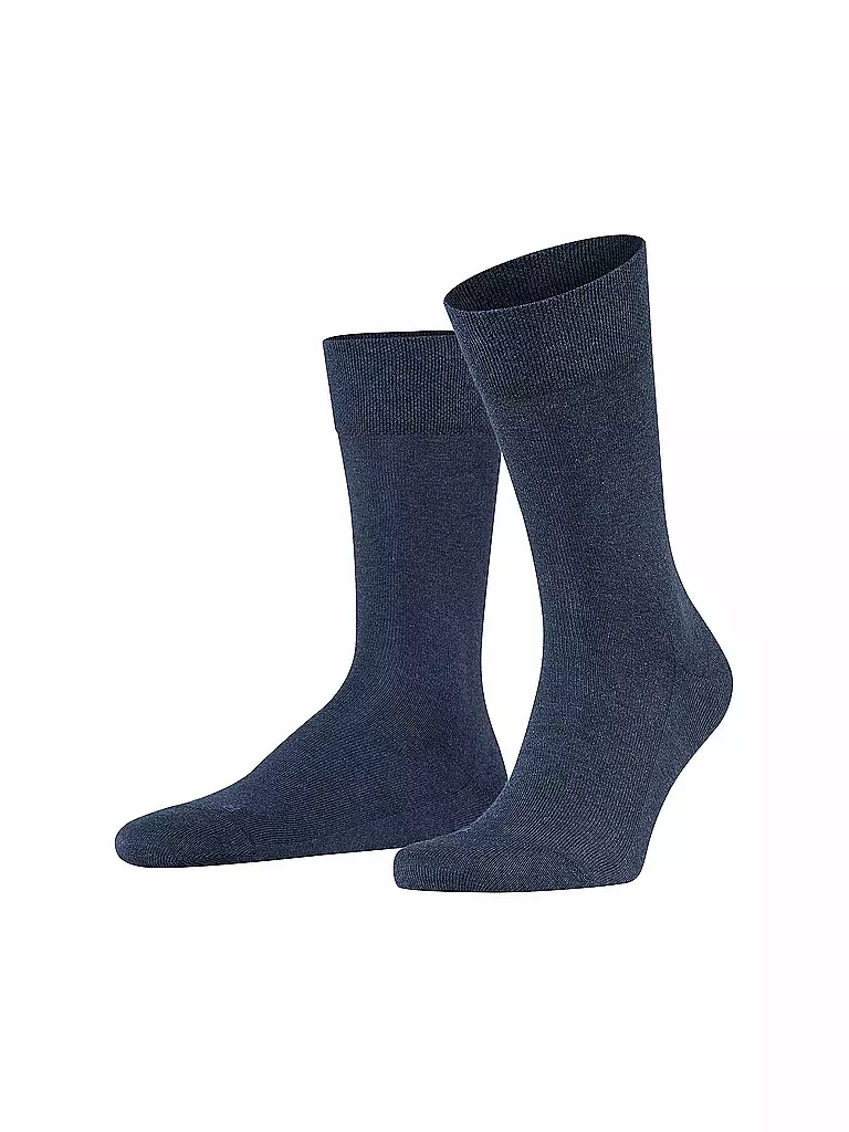 FALKE Herren Socken Sensitive London navy mel blau