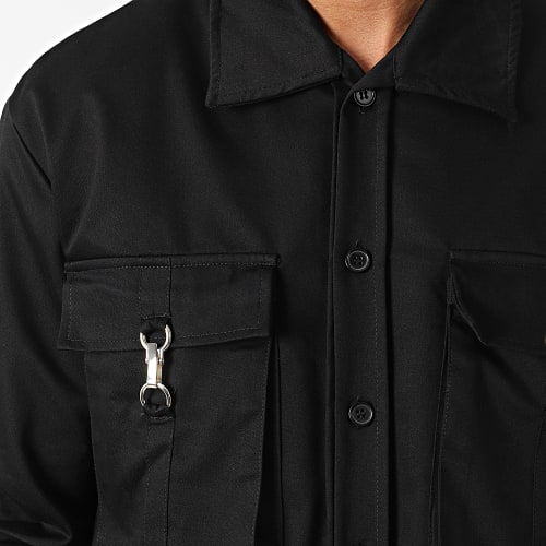 Ensemble Veste Et Pantalon Cargo KL-2070 Noir