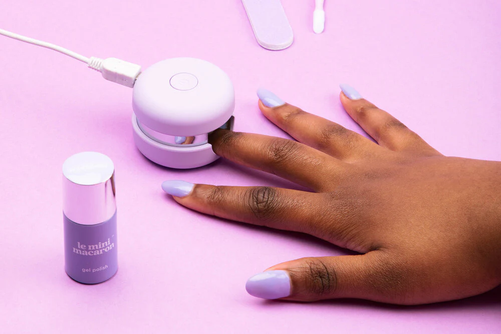 Le Mini Macaron  Gel Manicure Kit - Lilac Blossom