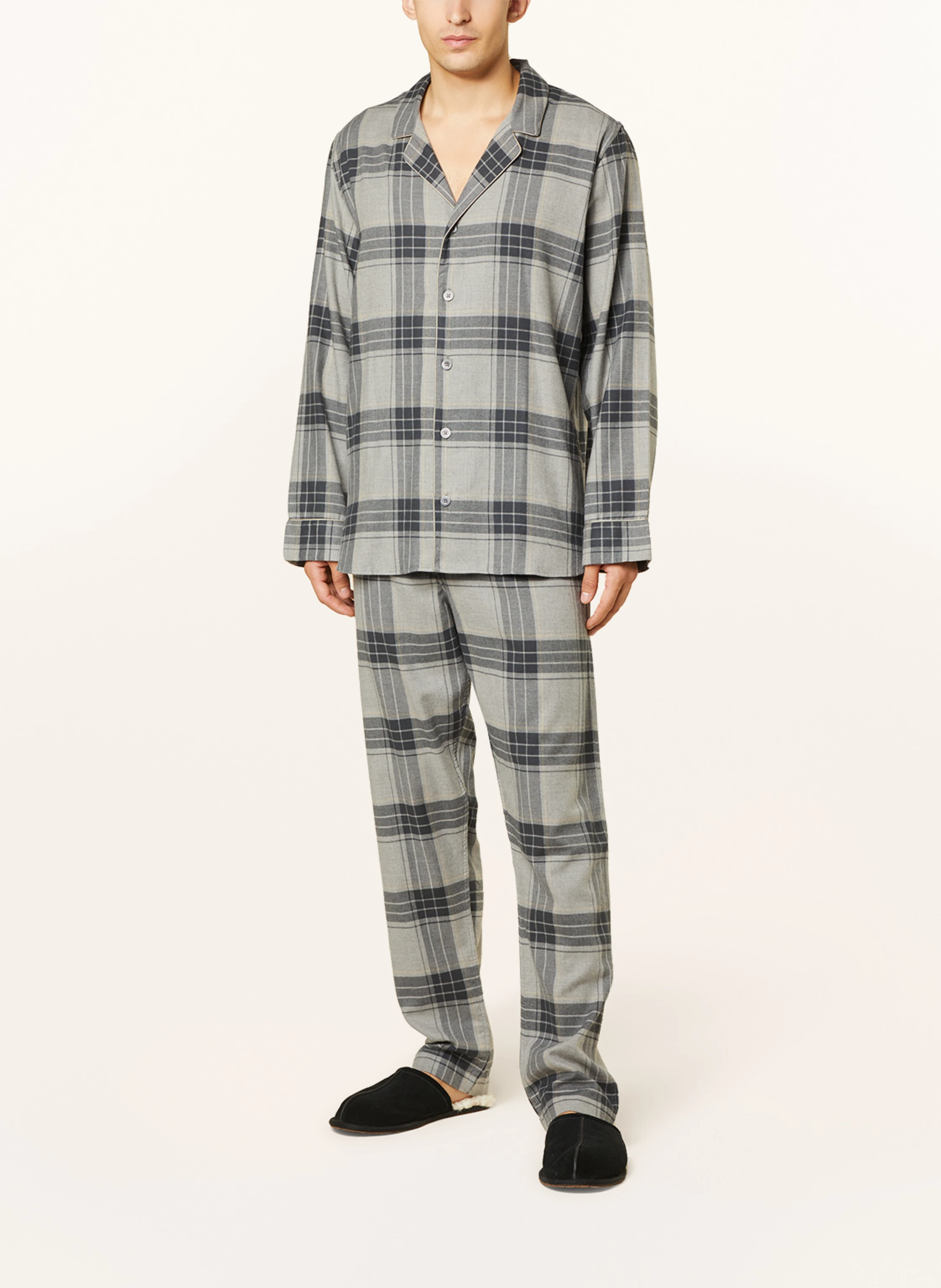 zimmerli Schlafanzug COZY FLANNEL aus Flanell