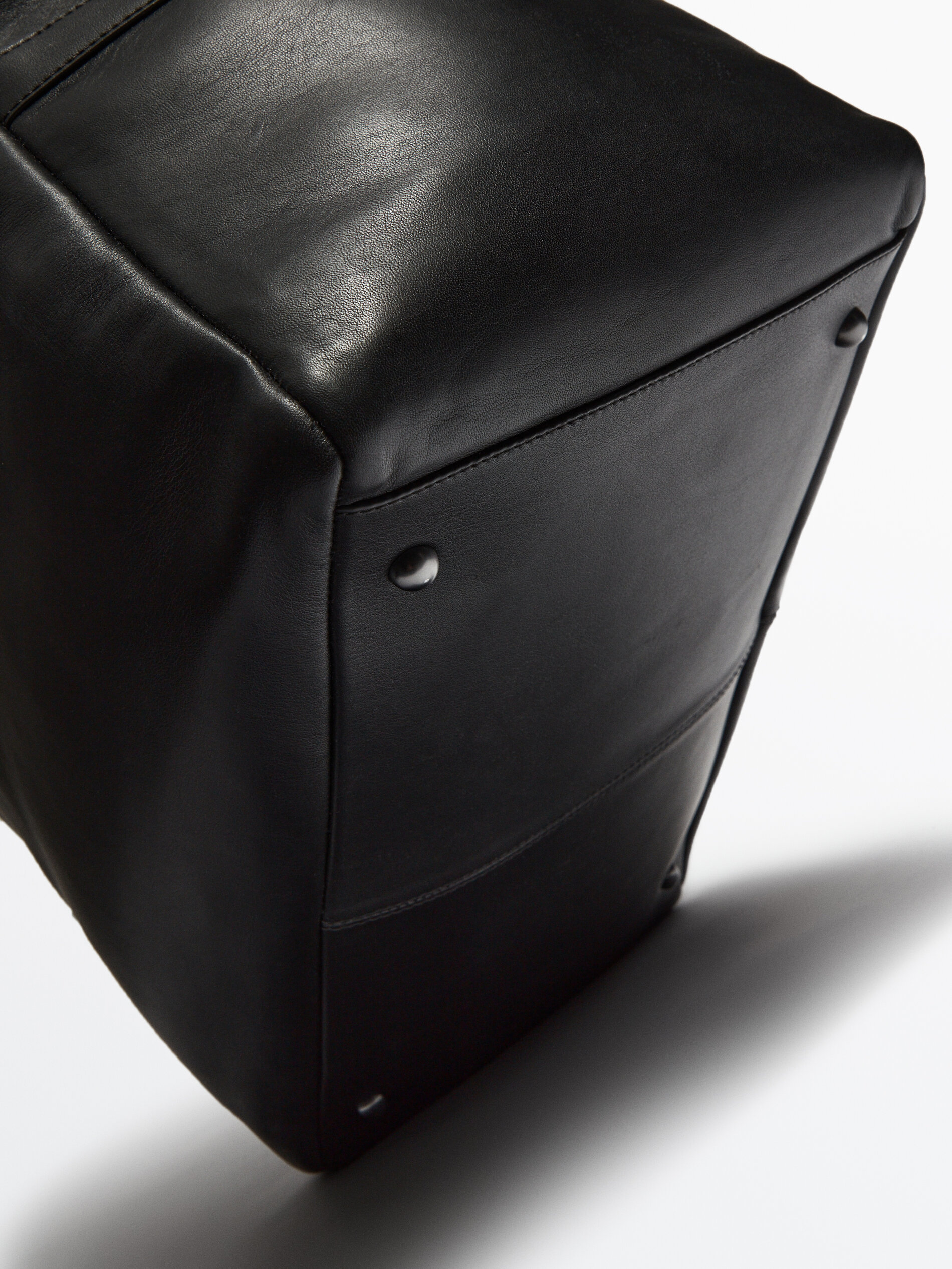 Bolso fim de semana piel -Studio - NEGRO