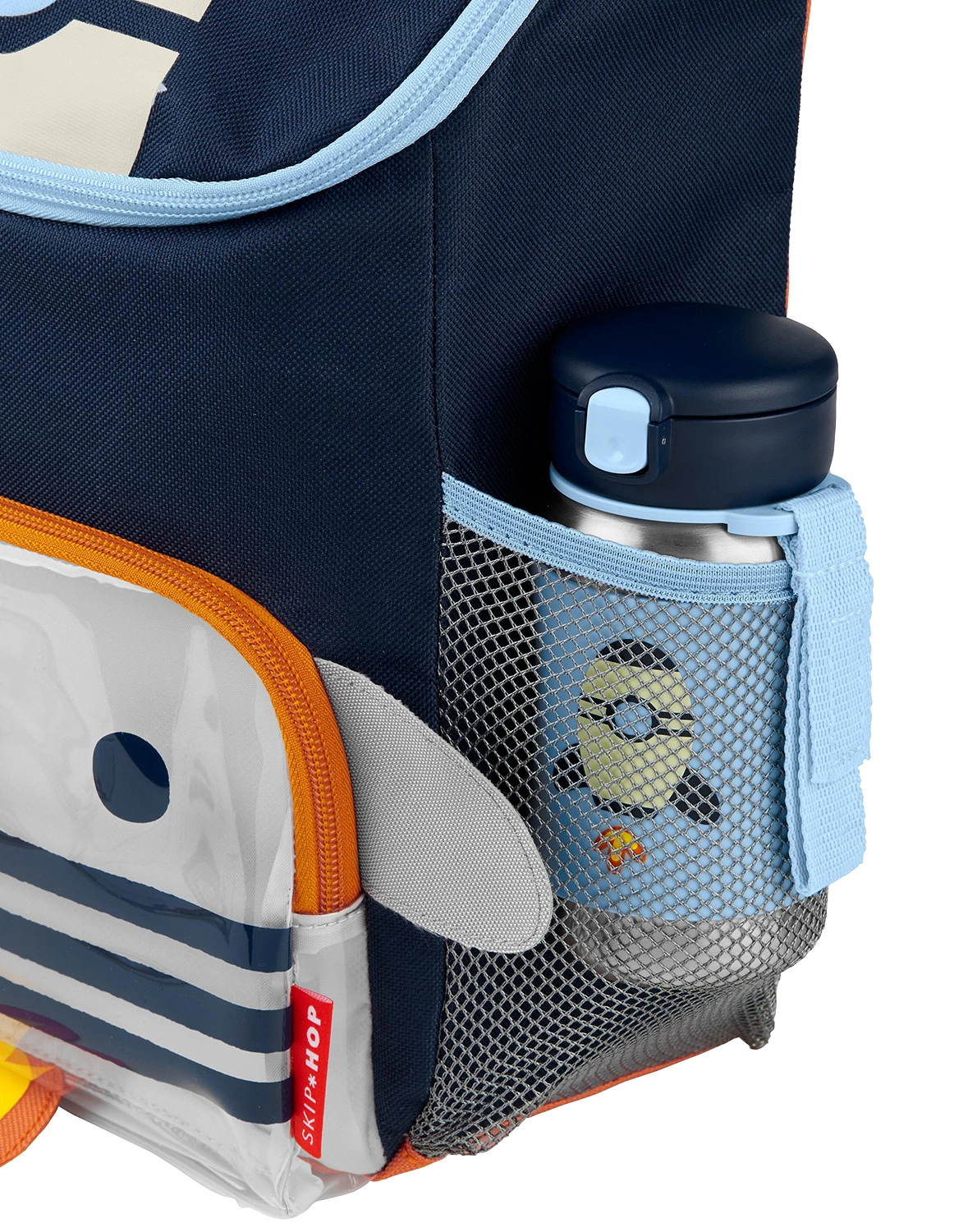 Rucksack SPARK STYLE - RAKETE GROSS (35,6x26,7x12,7) in blau