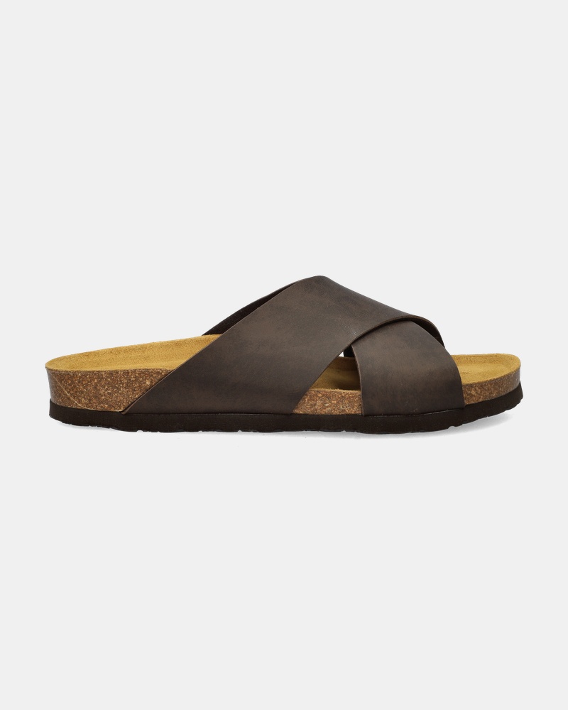 Nelson Slippers  - bruin