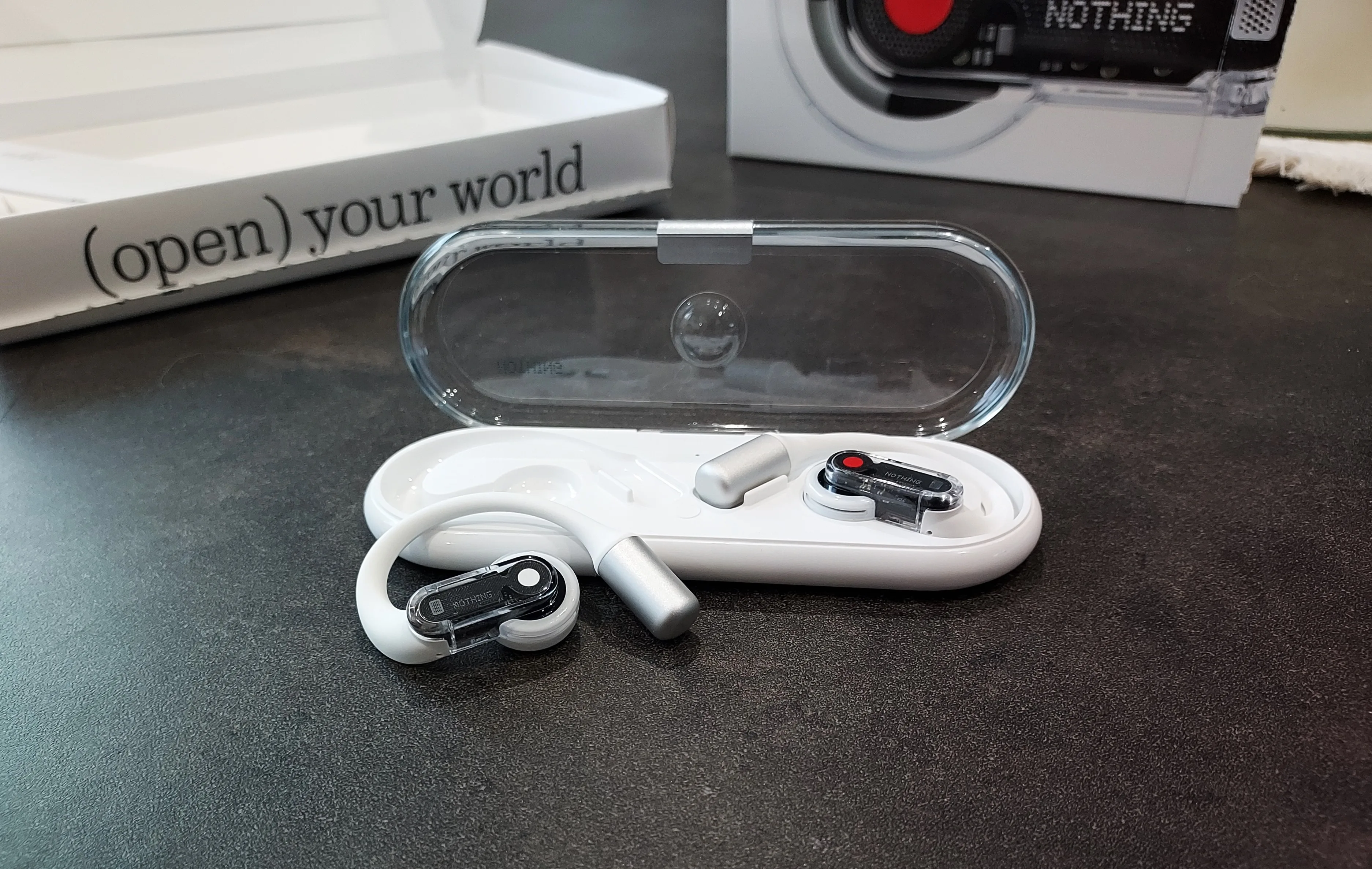 Nothing Ear (Open) Blanc Écouteurs True Wireless