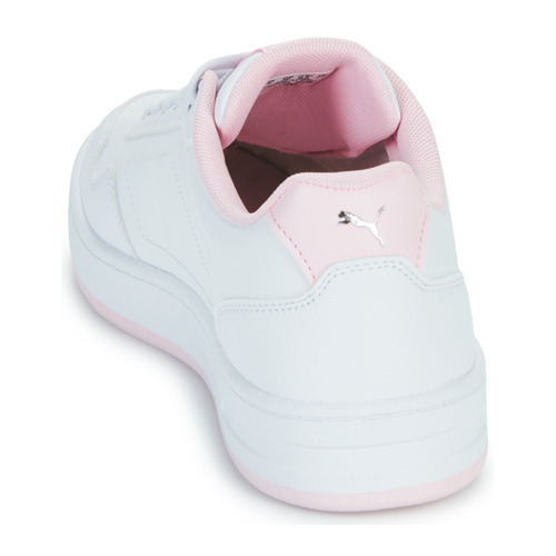 Puma - COURT CLASSIC - Blanc / Rose