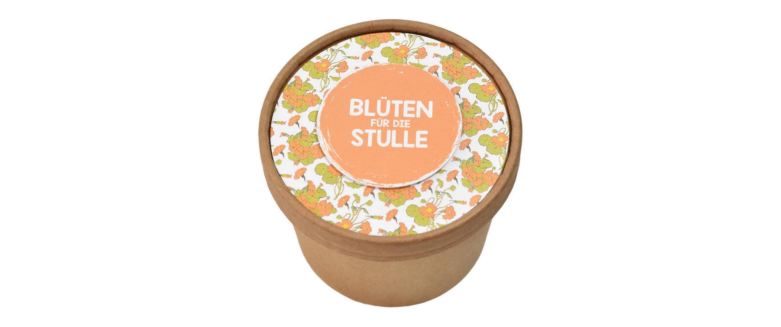 Essbare Blüten Pott 7 cmAnzucht Set für Hobbybrauer