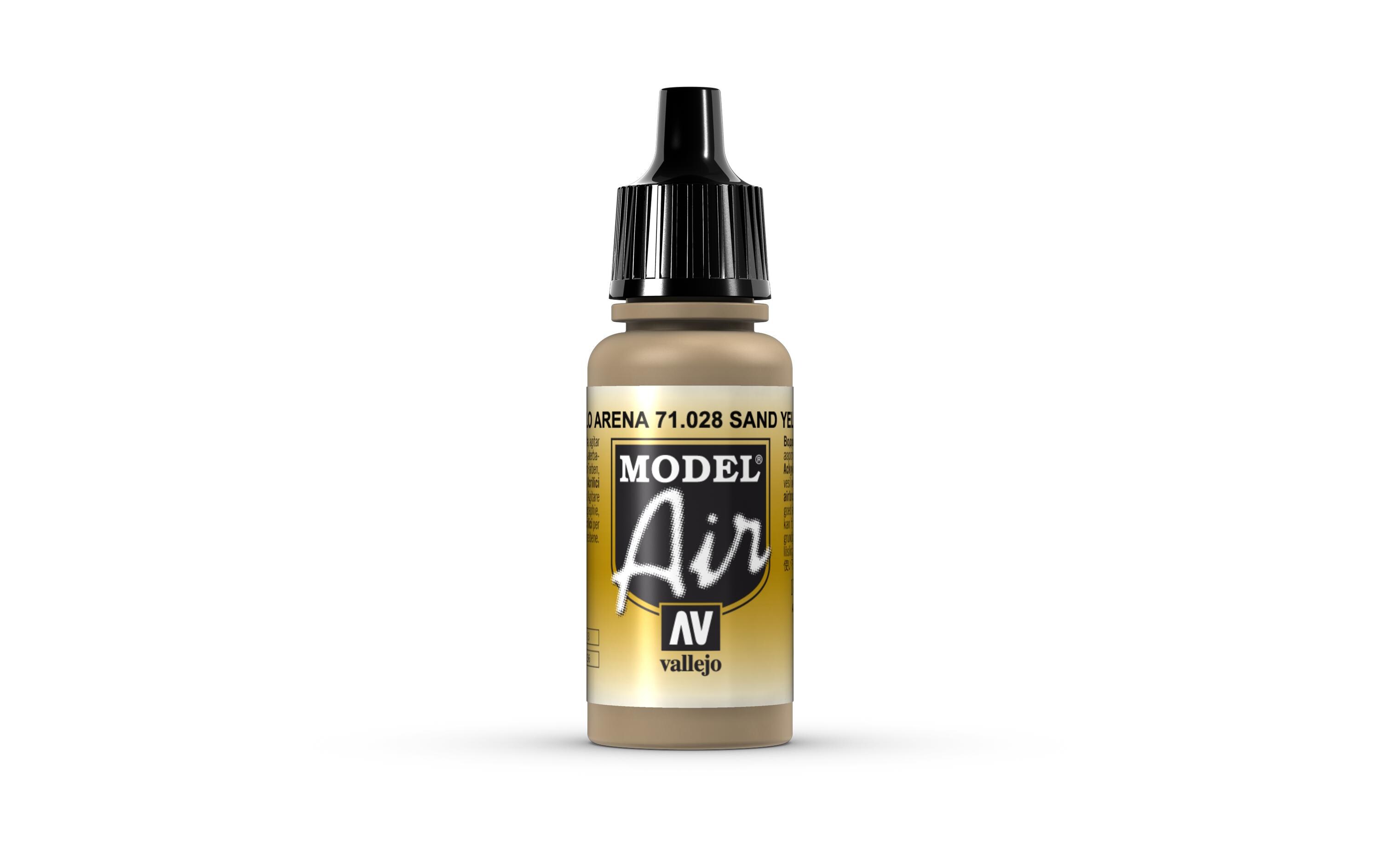 Airbrushfarbe Sandgelb 17 mlAcryl Model Air Color für Airbrush