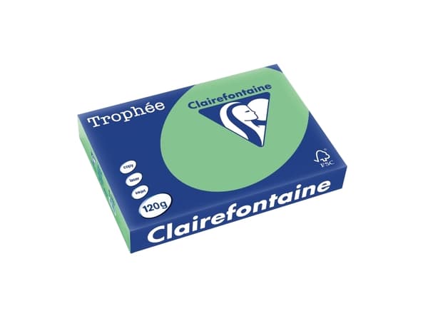 Clairefontaine Trophée A4, Kopiering, A4 (210x297 mm), 120 g/m², Grønn