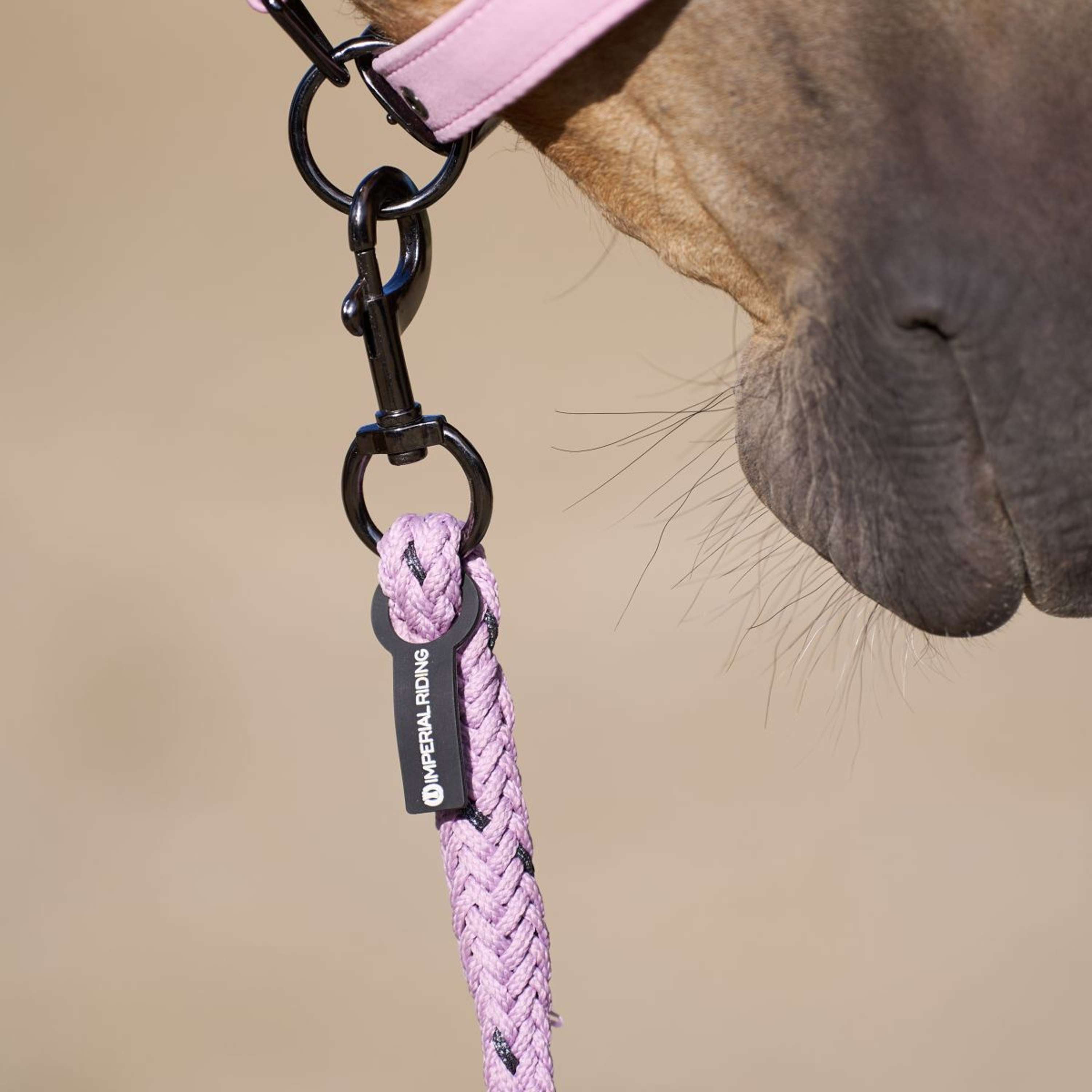 Imperial Riding Halstertouw IRHDeluxe met Musketonhaak Ballerina