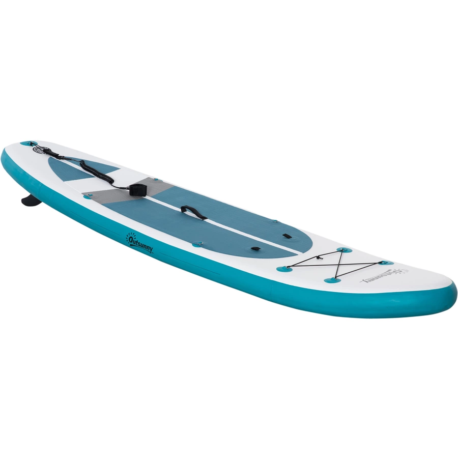 Outsunny Paddleboard mit rutschfestem Belag bunt