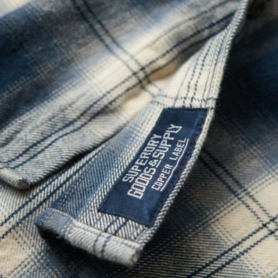 Chemise à manches longues homme Cotton Lumberja SUPERDRY