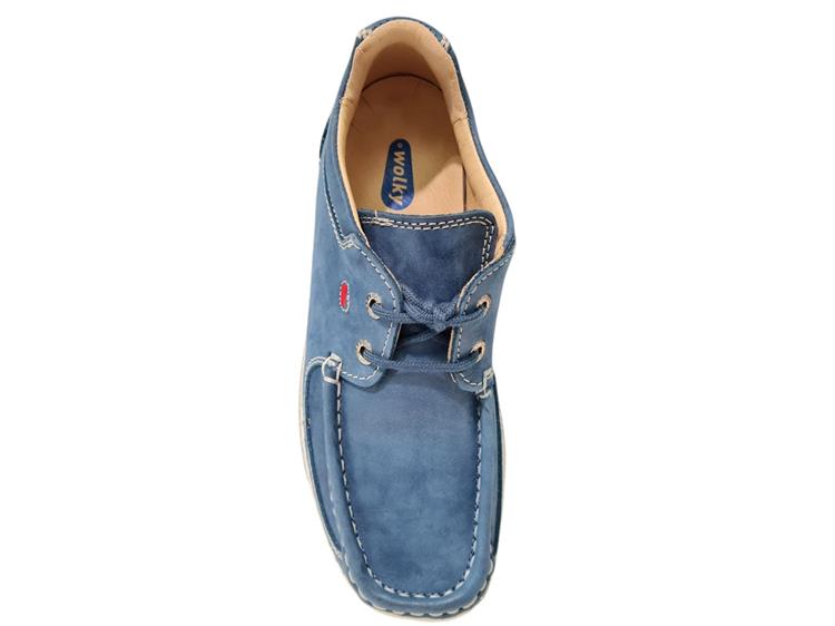 Wolky 06216 Roll Shoe blauw