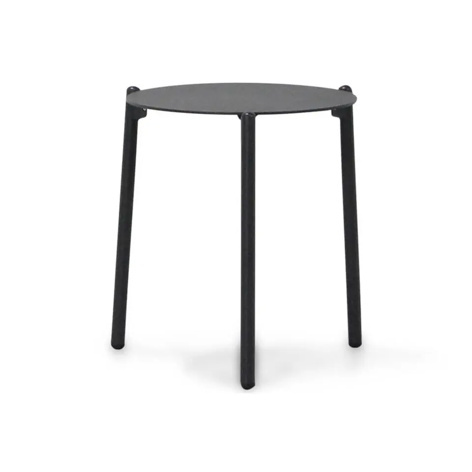Hoek loungeset 4 personen Wicker Zwart Coco Coco Leonardo