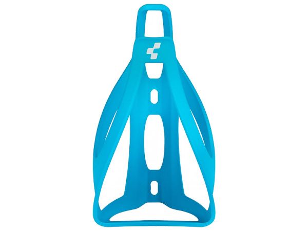 Cube HPP Flaskeholder, Matt Blue'n'White