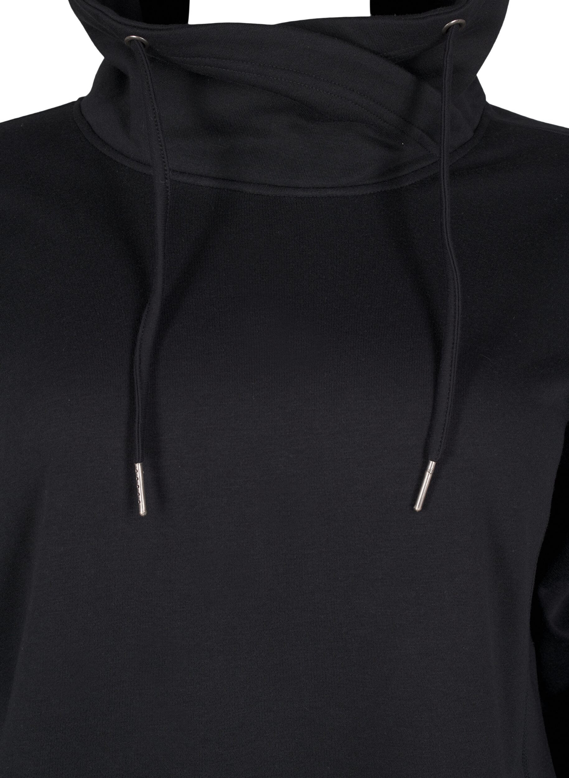 FLASH - Sweatshirt med høj krave