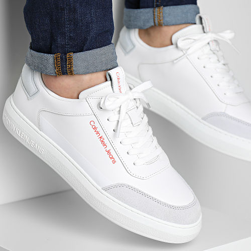 Baskets Casual Cupsole High Low Frequency 0670 White Oyster Mushroom