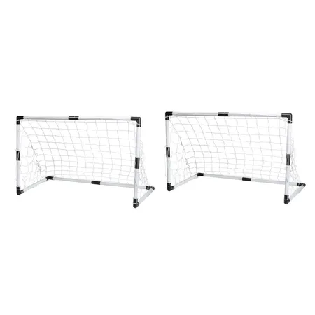 Idena Mini Fußballtore, 2er Set