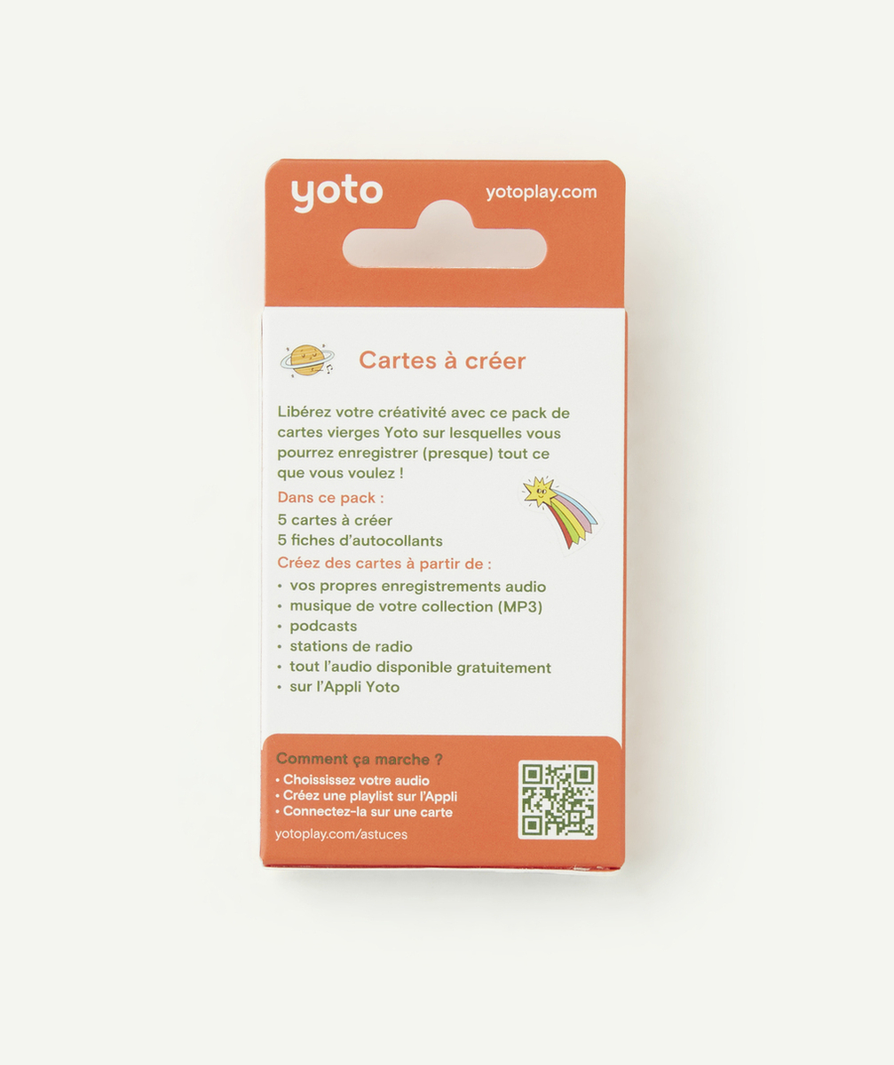 YOTOPACK DE 5 CARTES HISTOIRES AUDIO À CRÉER