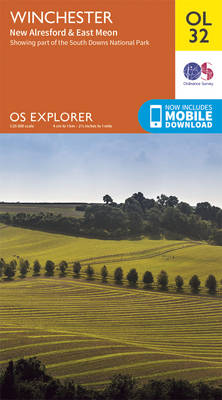 Winchester, New Alresford & East Meon - OS Explorer Map OL 32 (Sheet map, folded)