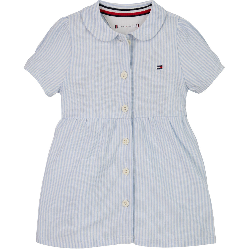 Køb Tommy Hilfiger Breezy Blue Stripe Ithica Stripe Kjole SS