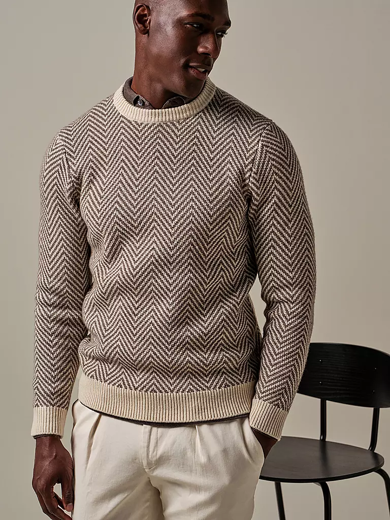 PROFUOMO Pullover beige