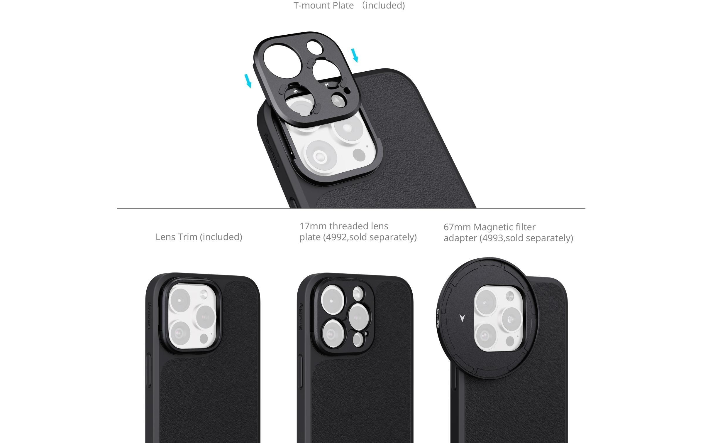 FilMov Foto-Case-Set für iPhone 16 Pro MaxLeichtes Foto-Case-Set