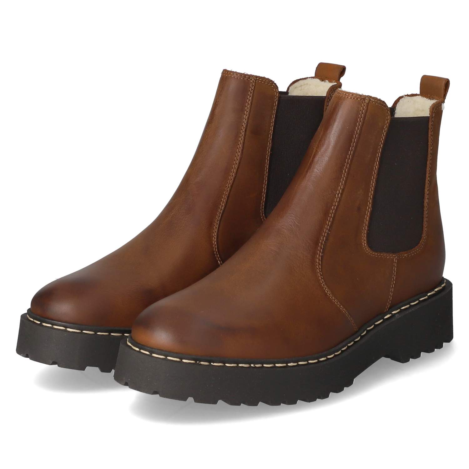 Kaerlek Winterstiefeletten - tobacco