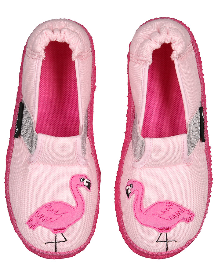 Schlupfhausschuhe FLAMINGO in rosa