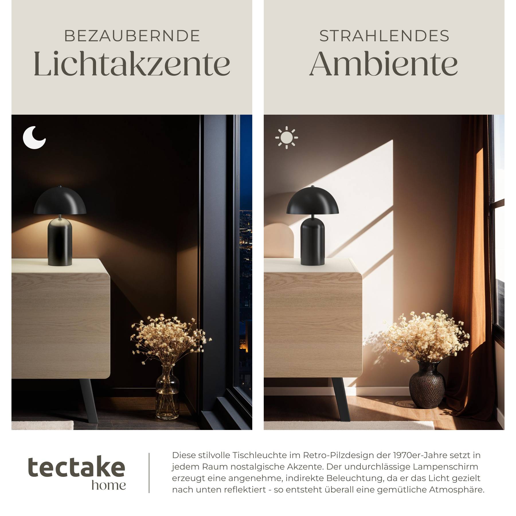 Retro-Tischlampe Altea