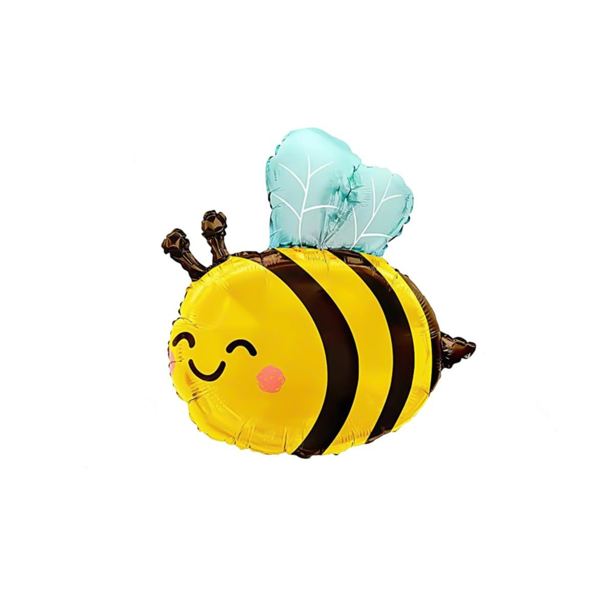 (6er Set) Kinder Folien Ballon Geburtstags Party Deko Luftballon - Biene