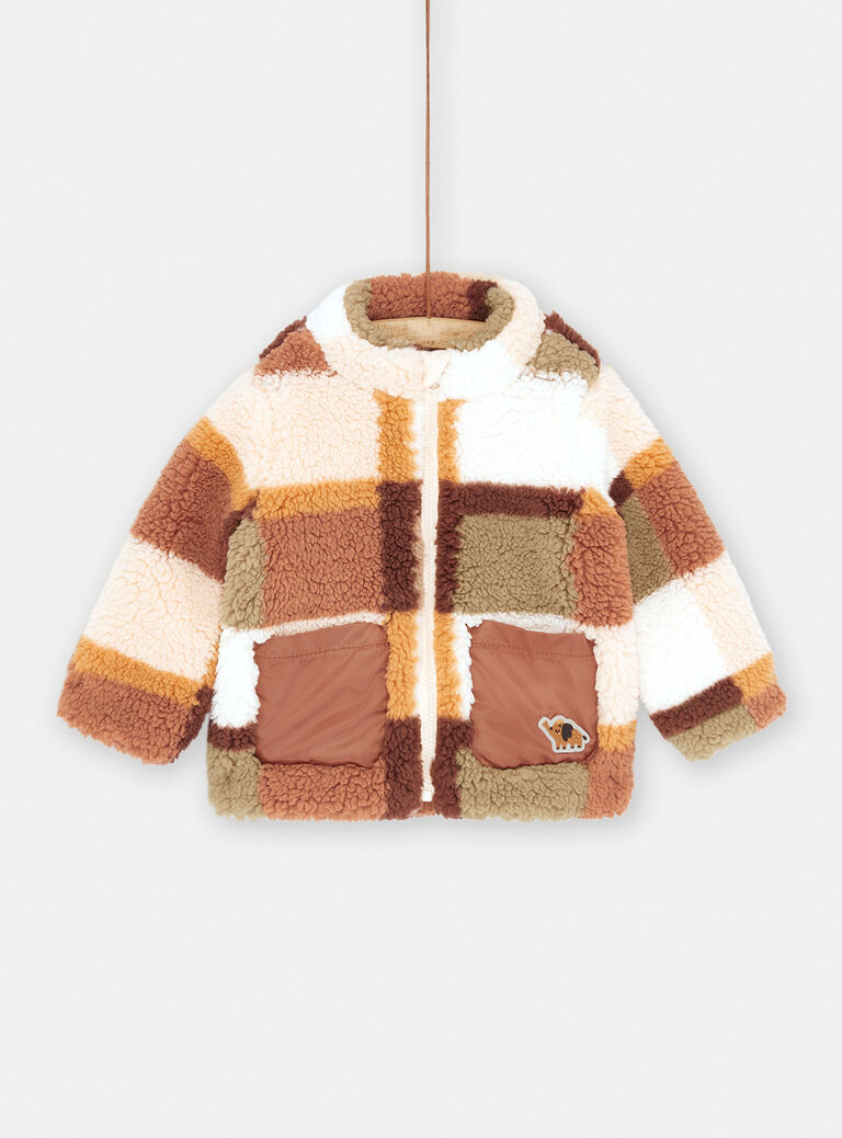 Gilet polaire écru